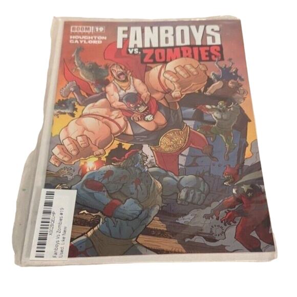 Fanboys VS. Zombies #19 Comic Book Boom Studios by Houghton Bagged and Boarded - Picture 1 of 2